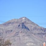 The M Mountain, west of the city