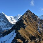 Eiger, Mönch, Tschuggen, Jungfrau und Silberhorn