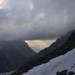 Letzter Sonnenschein auf Grindelwald